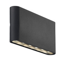 Nordlux Kinver 17,5 udendørs væglampe sort